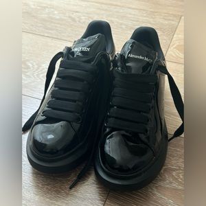 Alexander McQueen shoes ,black ,size 38 ,like new